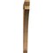 Ekena Millwork Thorton Slat Rough Sawn Bracket, Western Red Cedar, 4"W x 46"D x 46"H BKT04X46X46THR06RWR - alternate 4